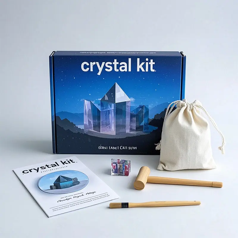 Gemstone Digging Toy, Digging Real Minerals Archaeology Experiment Set