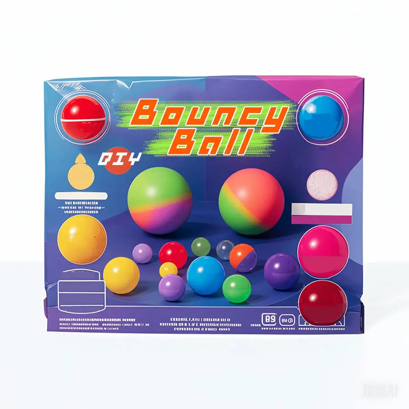 Children's science explore DIY bouncy ball