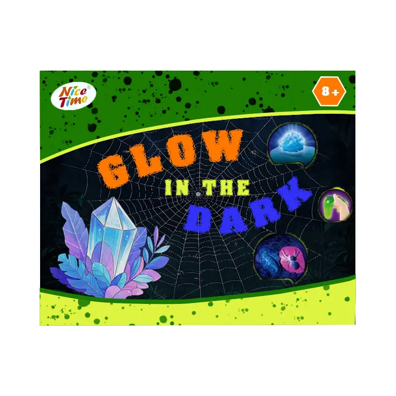 Science-Experiment Toys Luminous Slime Crystal Growth Educational Toys Multifunctional DIY Educational Toys