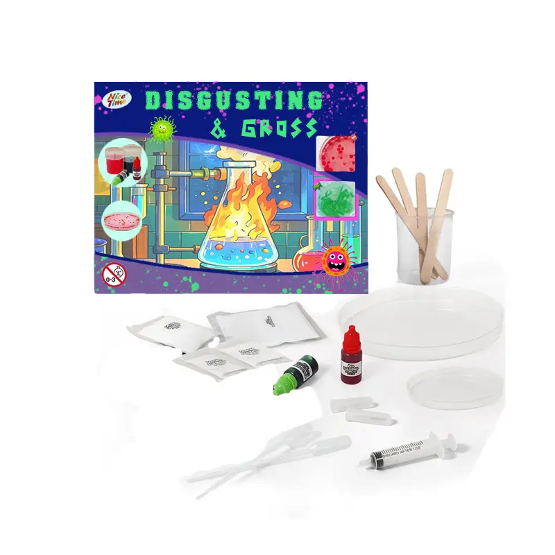 Educational supplies science explore disgusting gross science toys sets for children