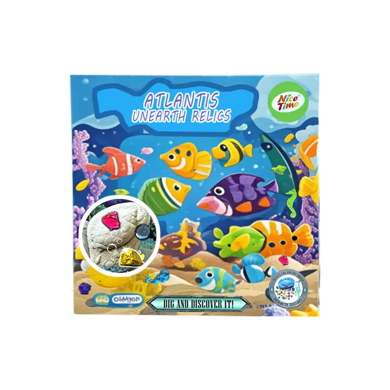 Marine fairy tale archaeological dig set
