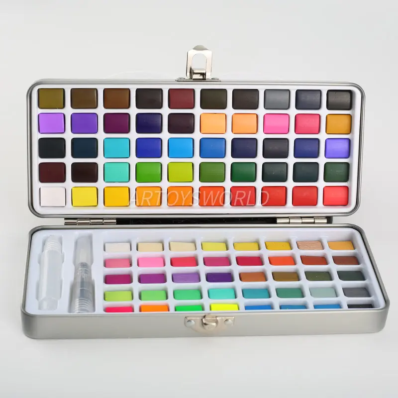 Premium 90-Color Solid Watercolor Set with Iron Tin Case (5).jpg