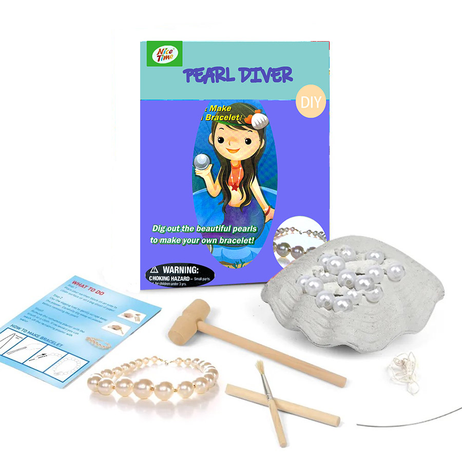 Pearl Excavation Kits, Dig Out & Make Your Own Bracelet with Beautiful Pearl (3).jpg