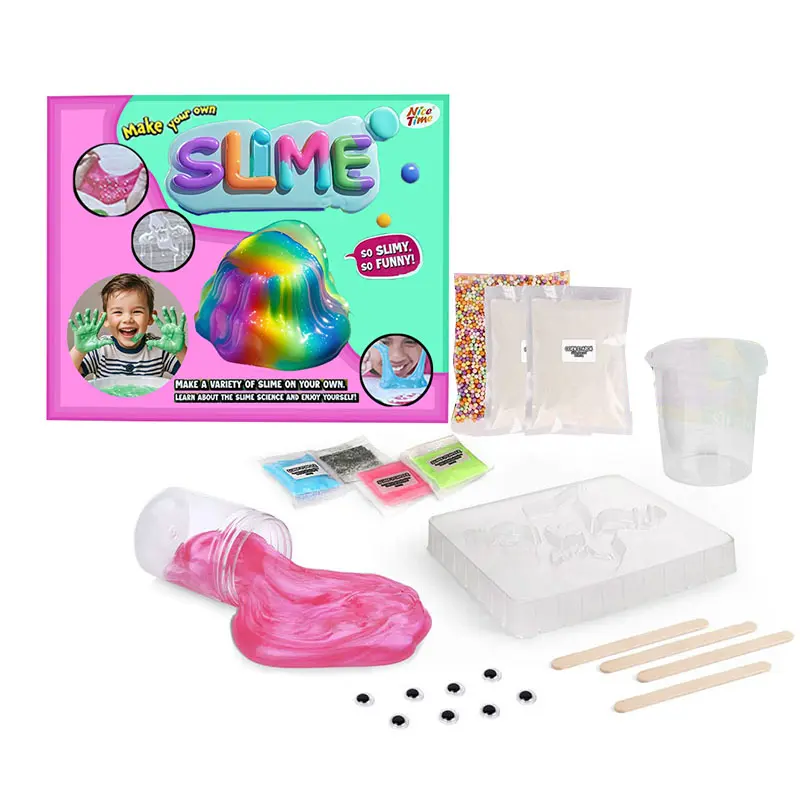 Science Magic Kit Crystal Mud Slime Educational DIY Toy