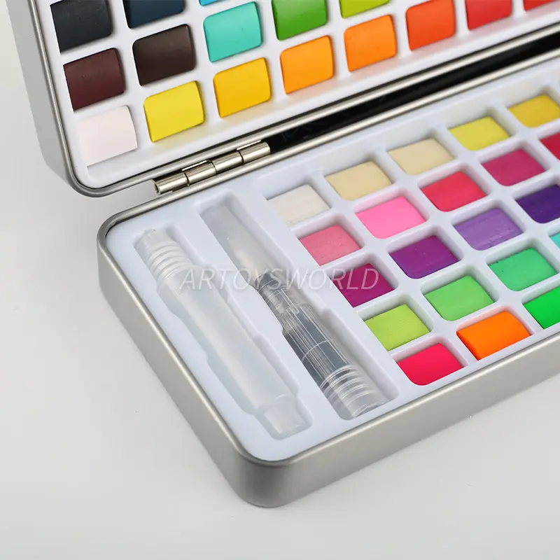 Premium 90-Color Solid Watercolor Set with Iron Tin Case (2).jpg